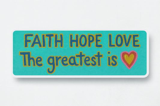 Love Bumper Sticker