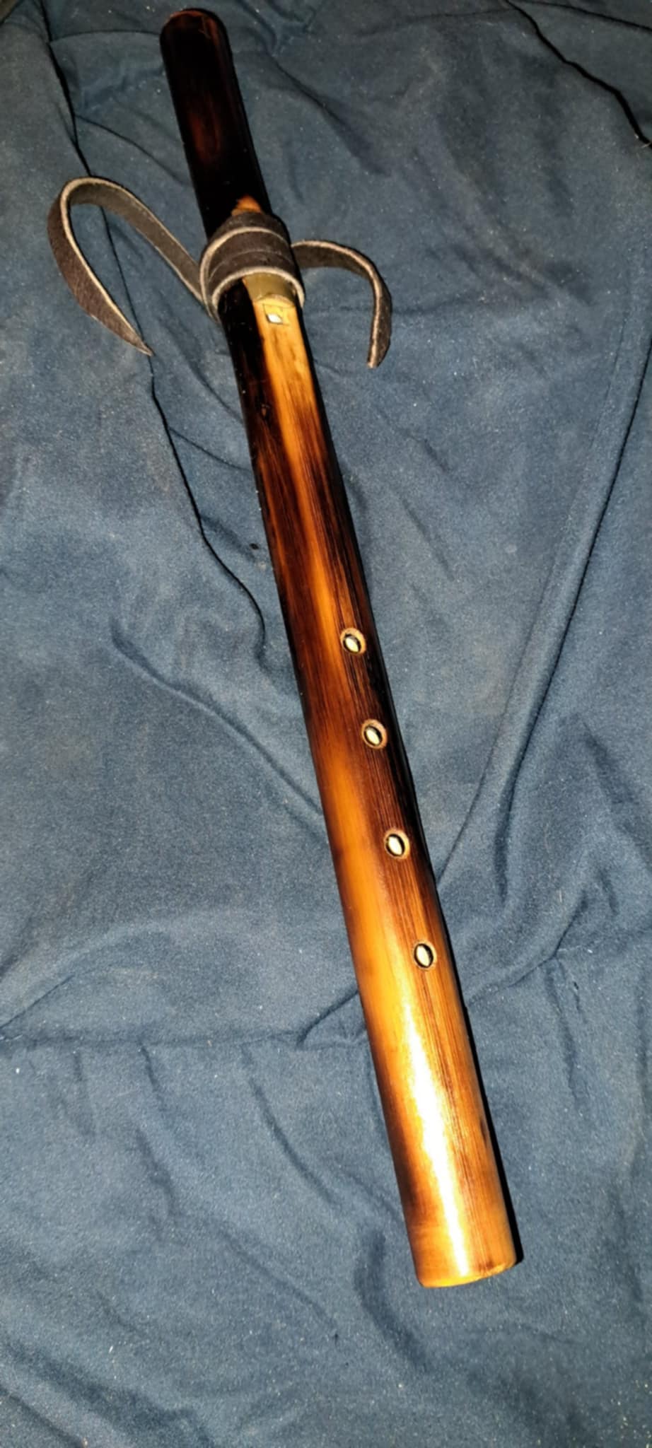 🪶 Handcrafted Bamboo Native American–Style Flute — by Steven Atkinson